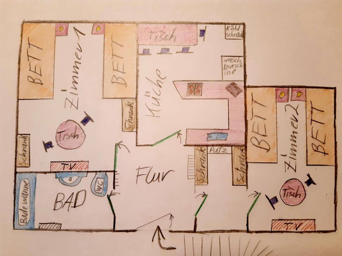 Ara Monteurzimmer Ferienwohnung Zentrumsnah Kesselsdorferstr Dresden Exteriör bild